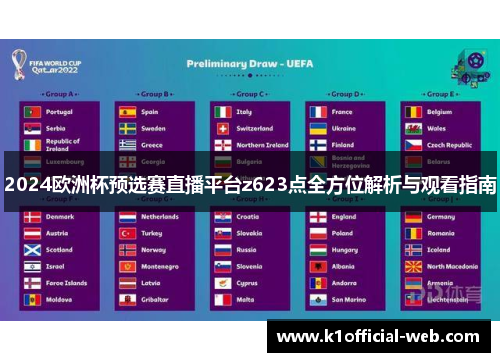 2024欧洲杯预选赛直播平台z623点全方位解析与观看指南